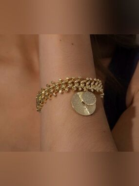 NEW Uncommon James Gold Dream Chain Bracelet